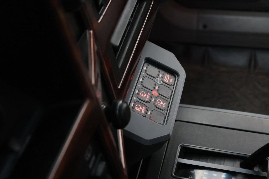 8 Gang Switch Mount - Ashtray Replacement