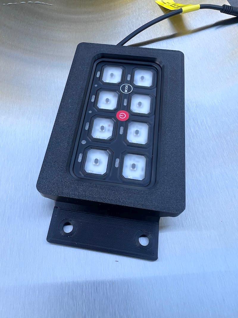 Panel Mount - 8 Gang Switch