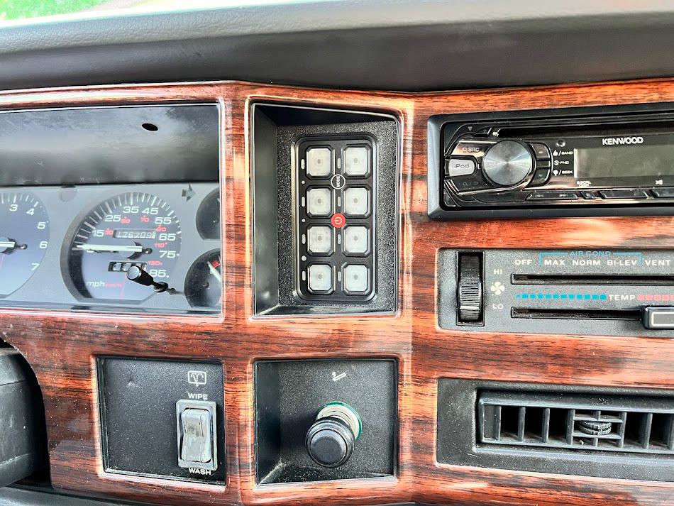 Panel Mount - 8 Gang Switch