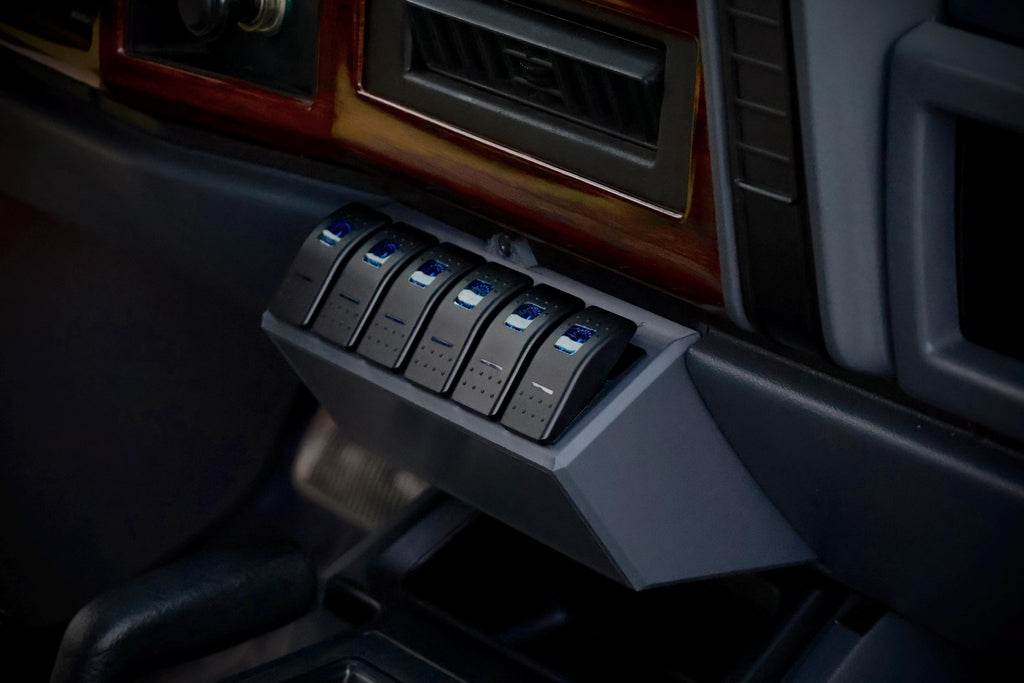 6 Rocker Switch Mount - Ashtray Replacement