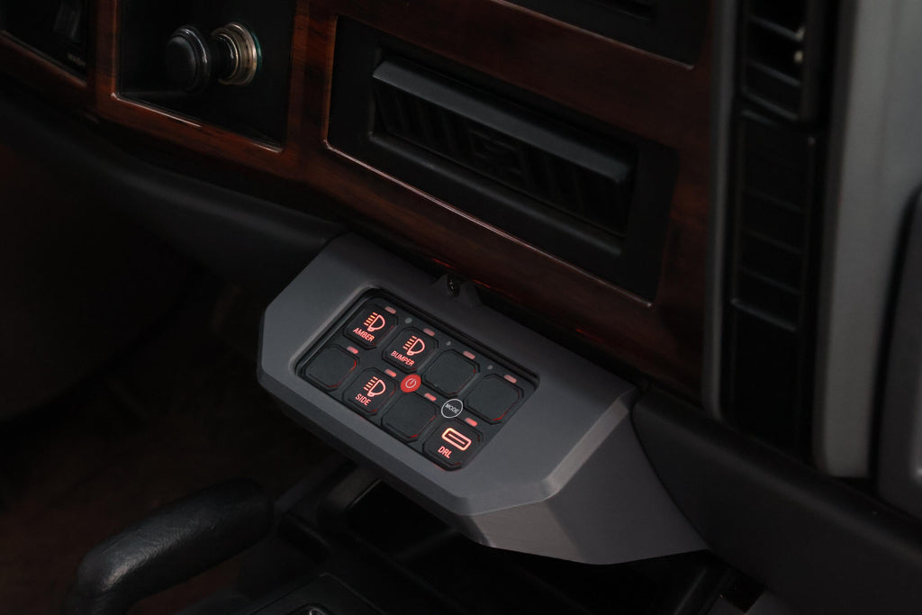 8 Gang Switch Mount - Ashtray Replacement