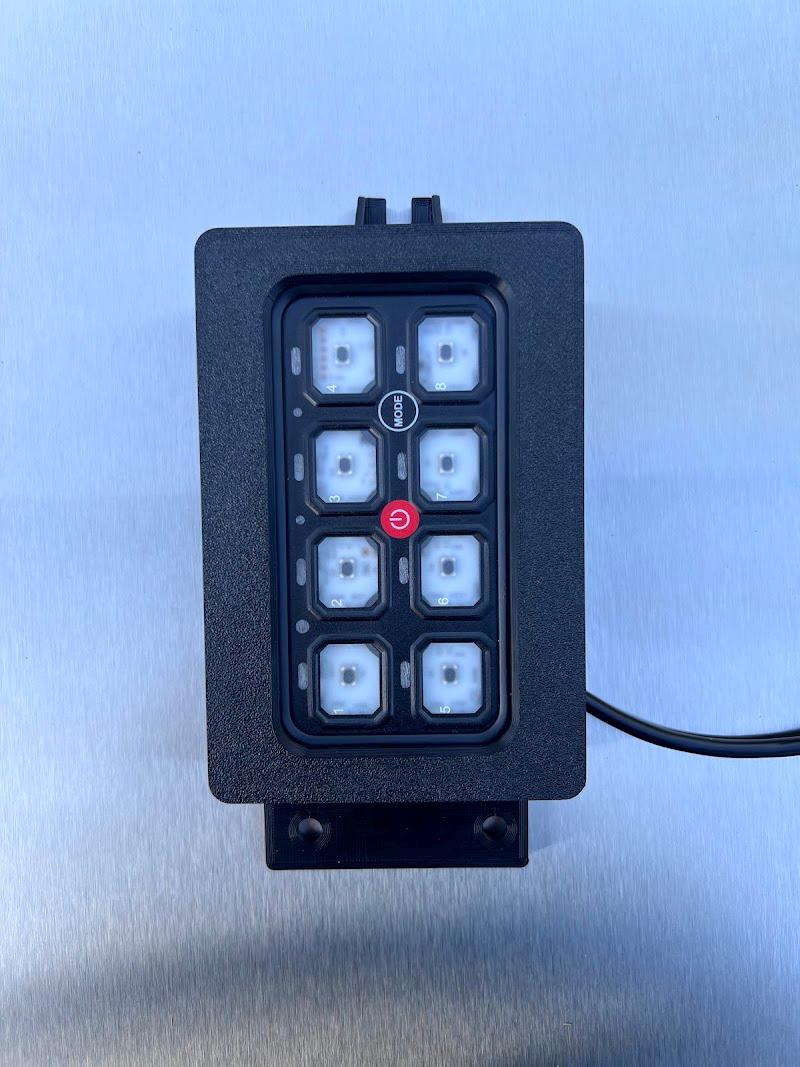 Panel Mount - 8 Gang Switch