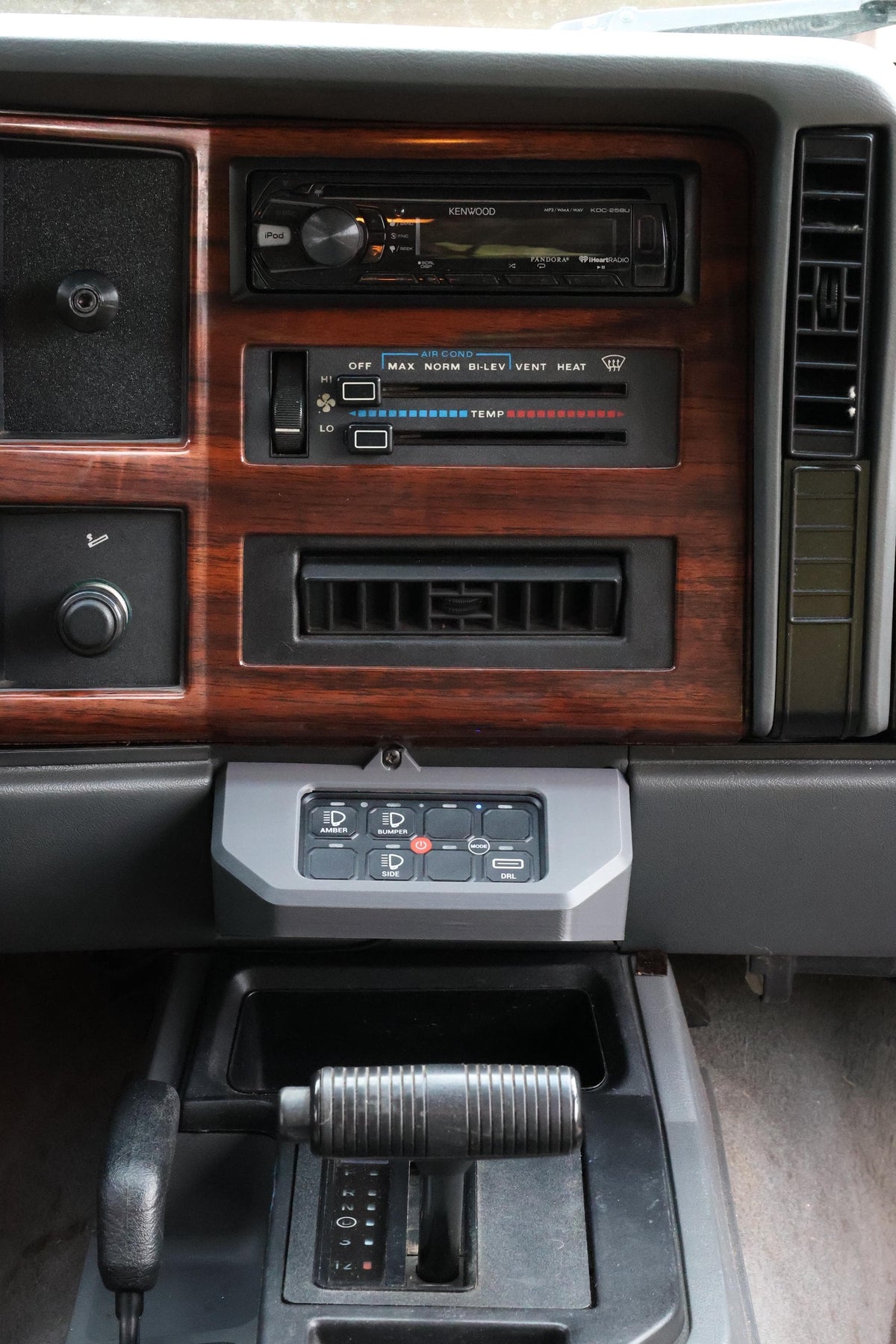 8 Gang Switch Mount - Ashtray Replacement