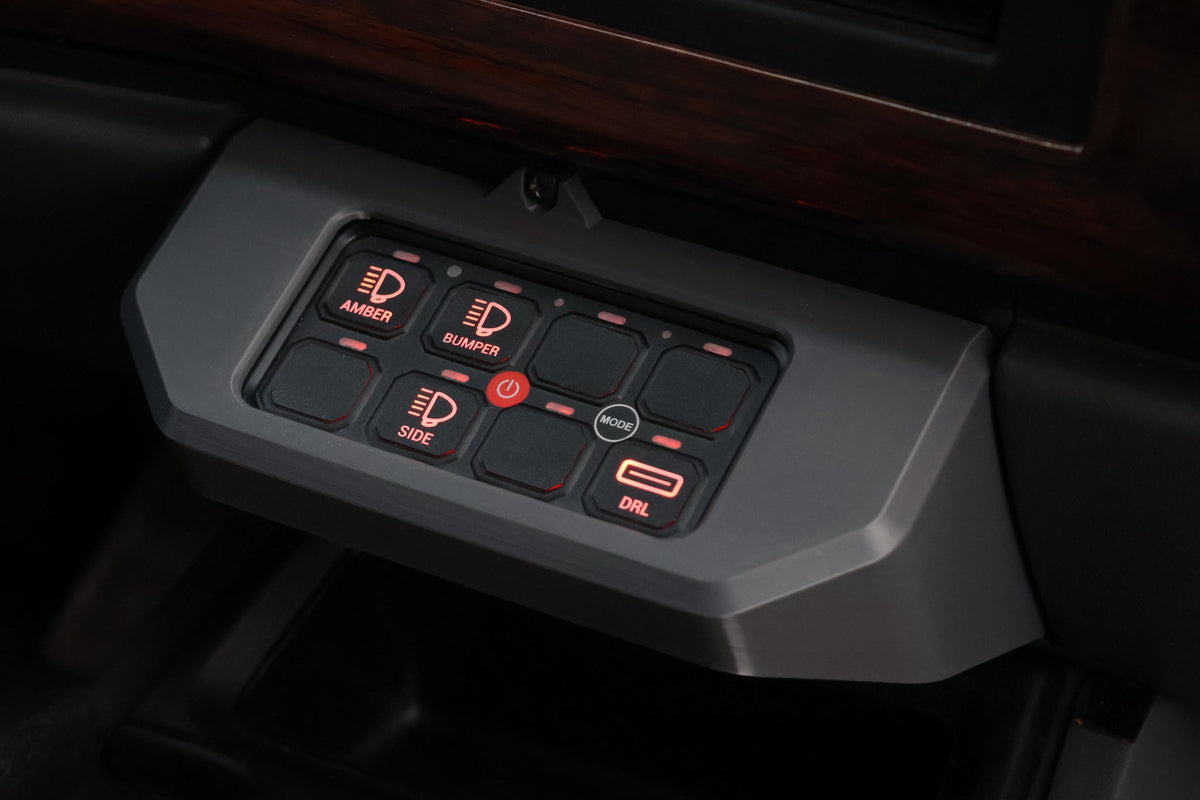8 Gang Switch Mount - Ashtray Replacement