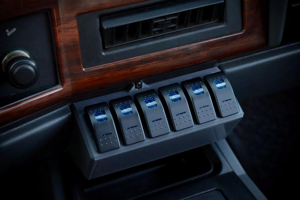 6 Rocker Switch Mount - Ashtray Replacement