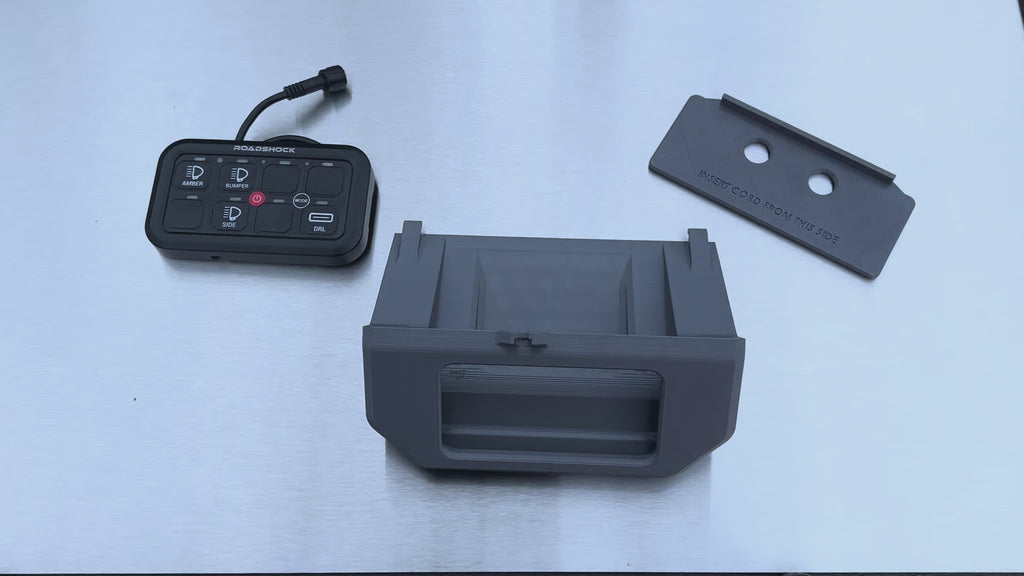 8 Gang Switch Mount - Ashtray Replacement