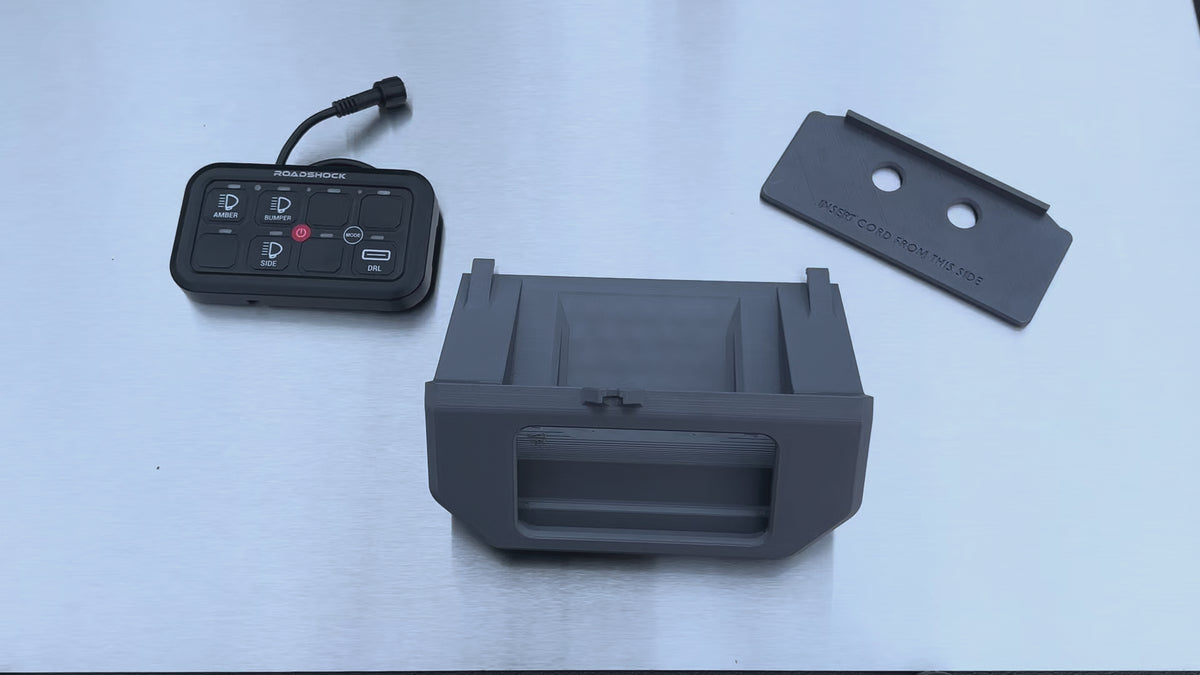 8 Gang Switch Mount - Ashtray Replacement
